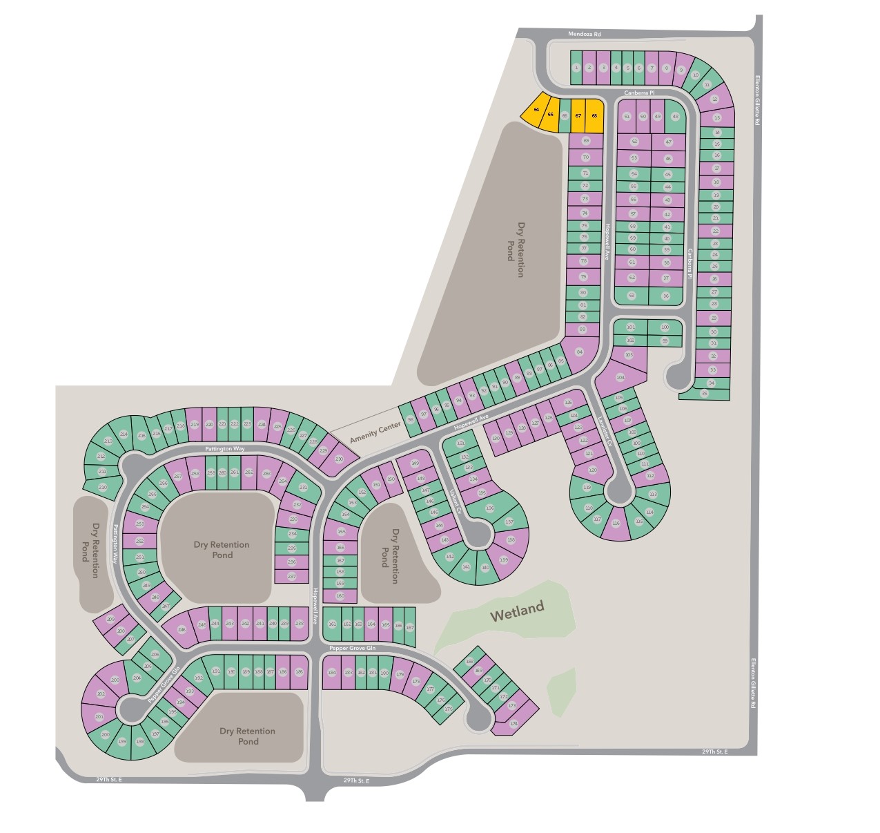 Pepper Grove II site plan