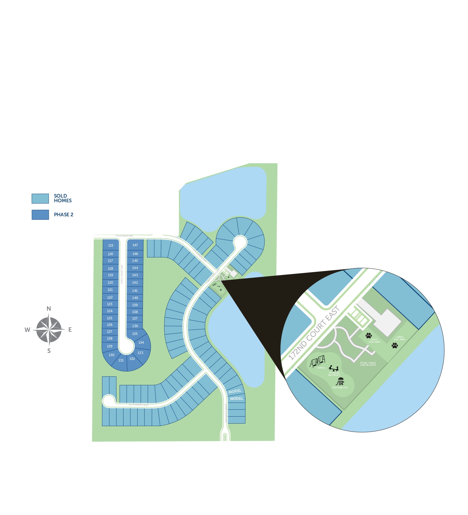Hillwood Preserve site plan