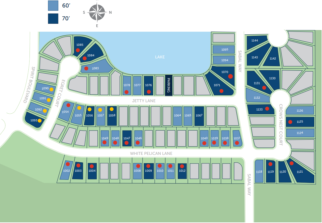 Spirit of Sebastian site plan
