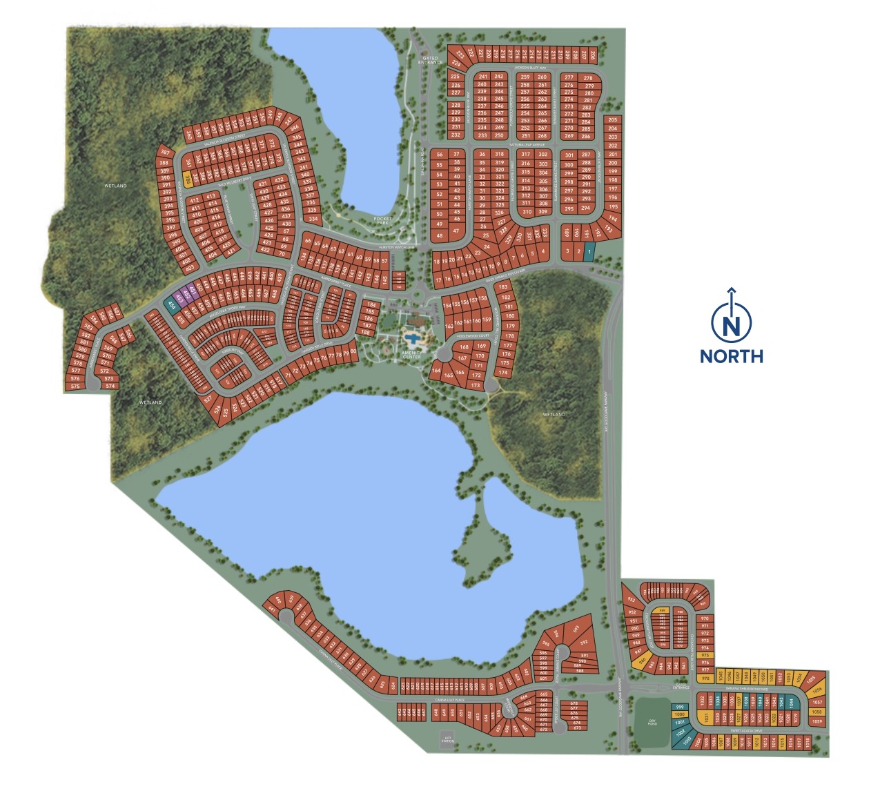 Waterbrooke site plan