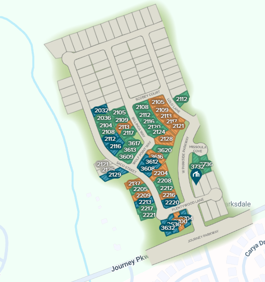 Barksdale site plan