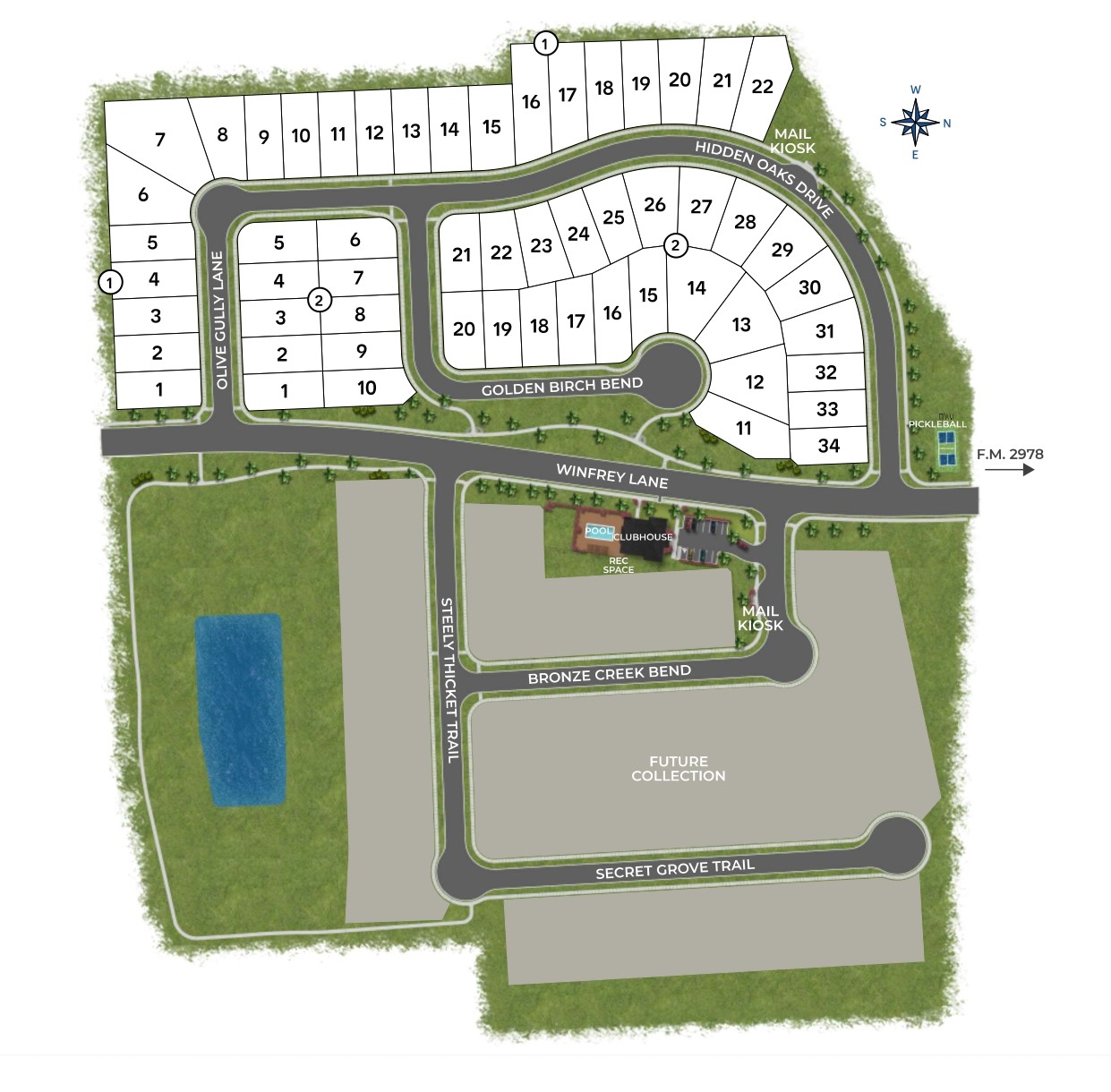 Winfrey Estates site plan