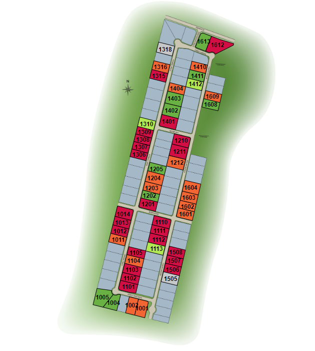 Everly Estates site plan