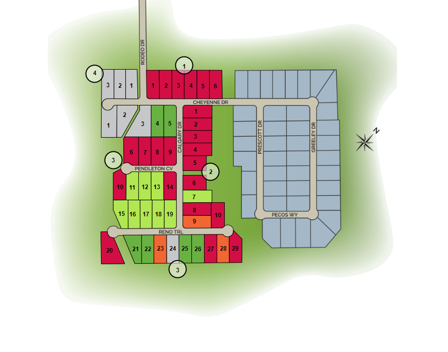 Chaparral Ranch site plan