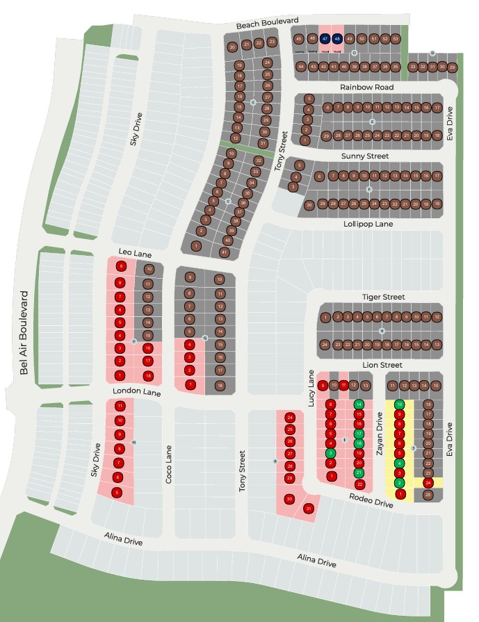 Bel Air Village site plan