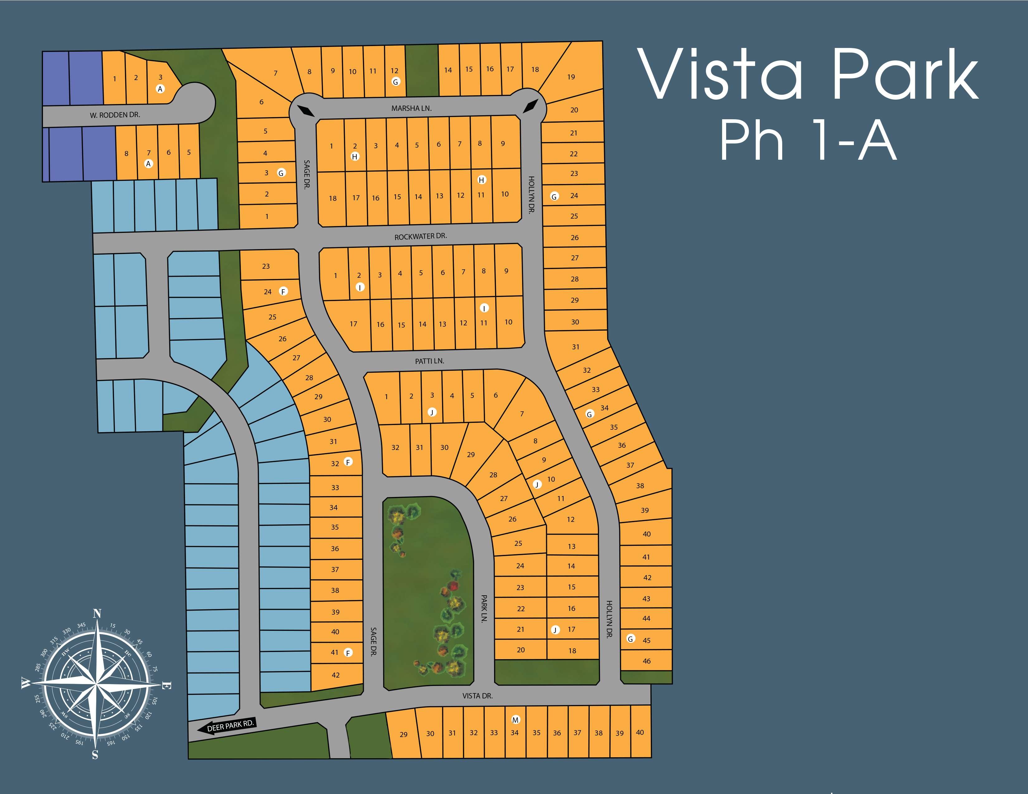 Vista Park site plan