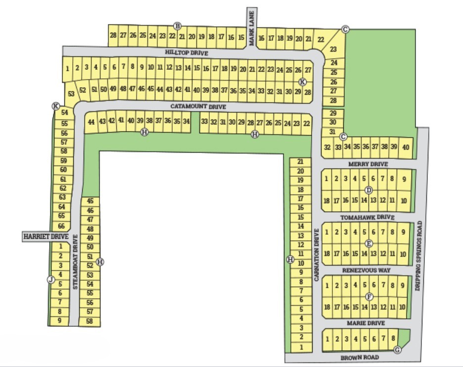 Sweetwater Springs site plan