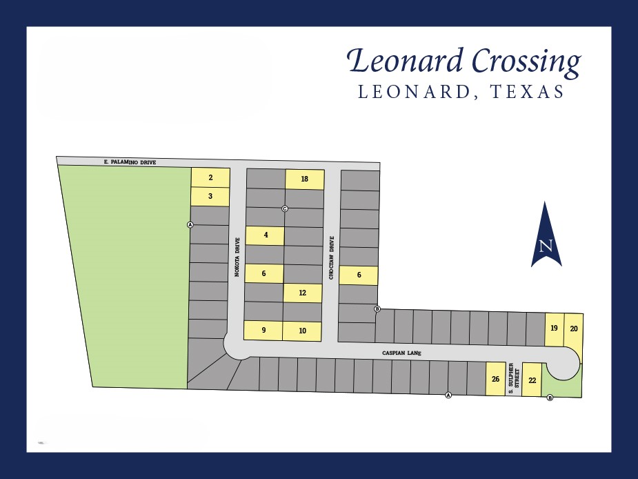 Leonard Crossing site plan