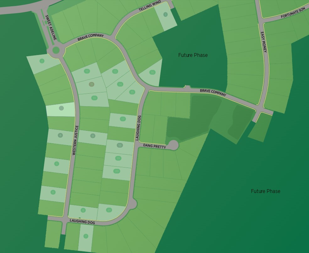 George's Ranch site plan
