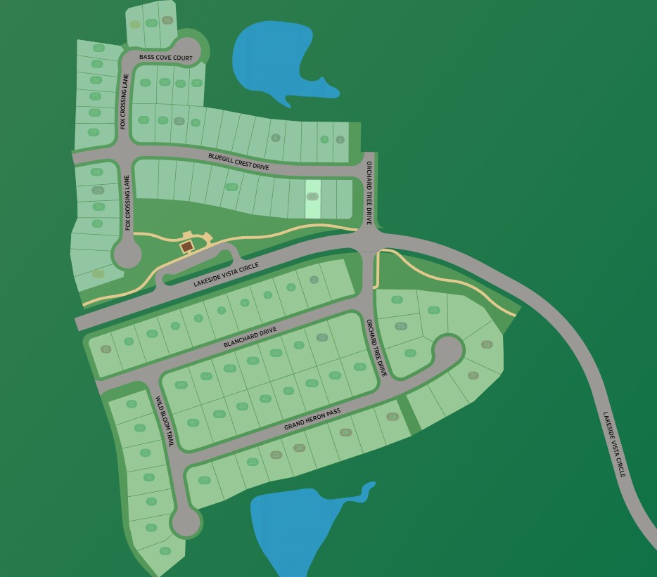 Regency site plan