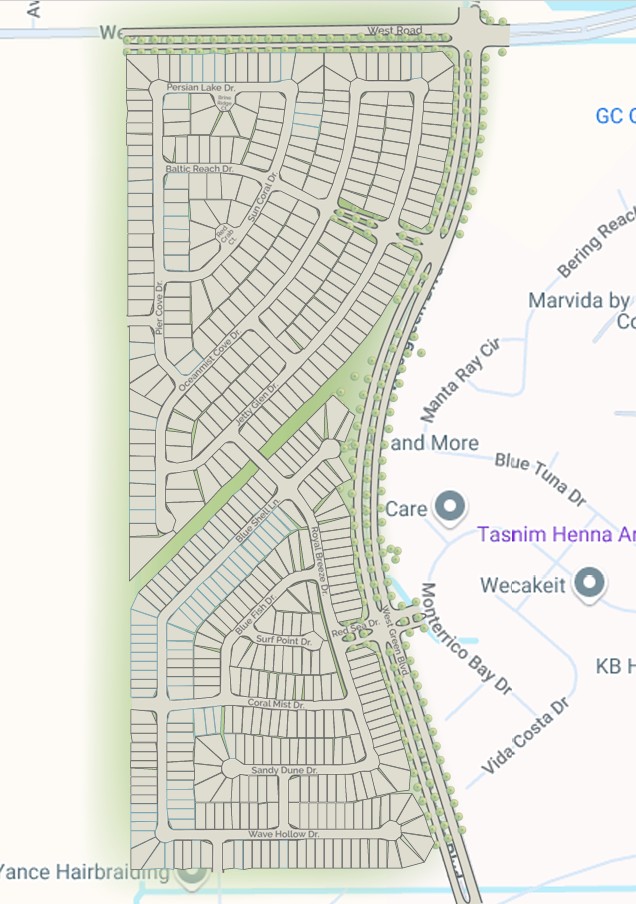 Marvida site plan