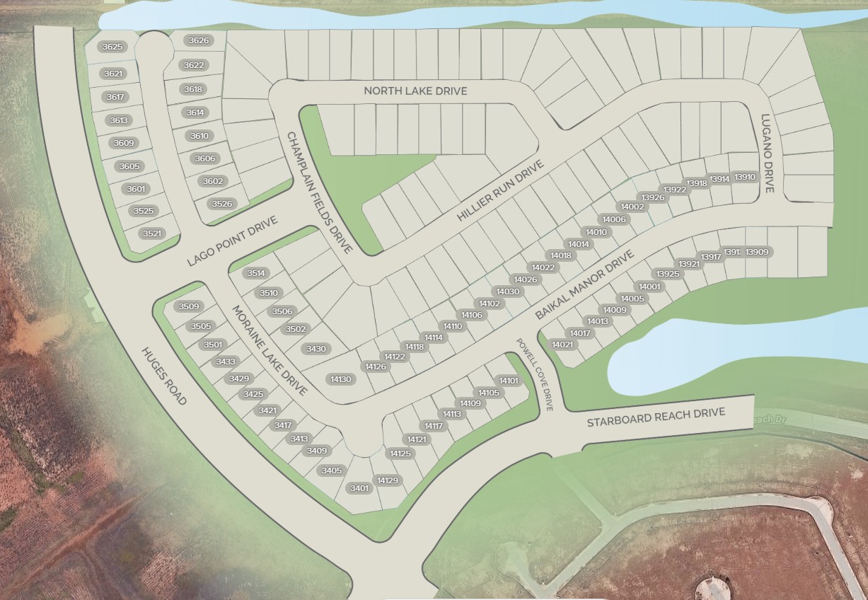 Lago Mar site plan