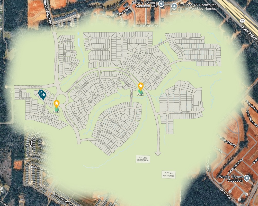 Magnolia Ridge site plan