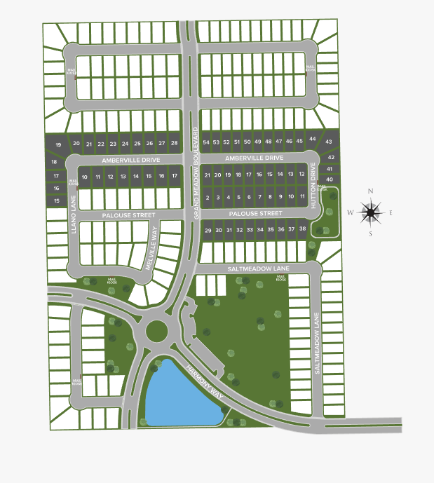 Summerwoods Estates 60s site plan