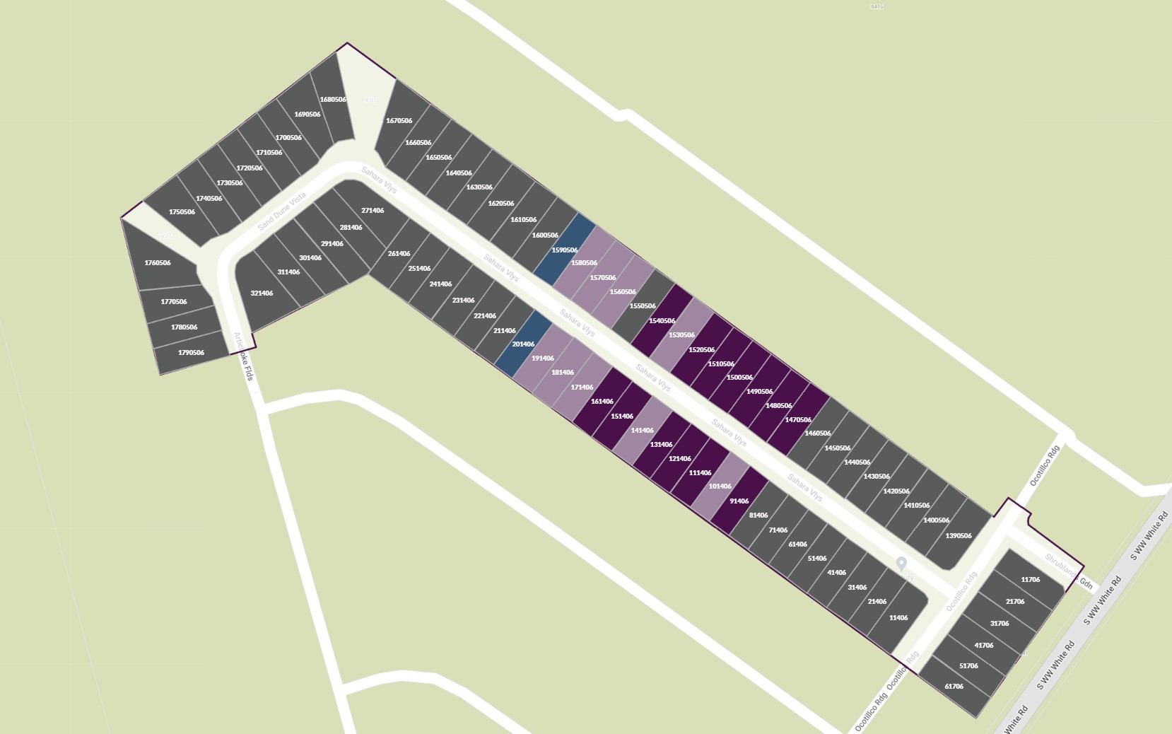 Agave site plan