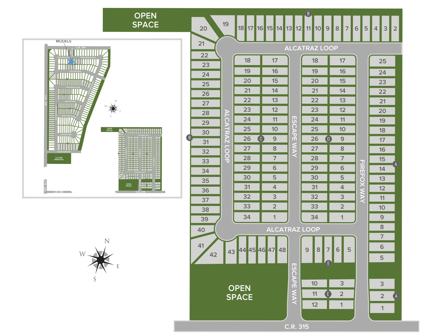 Eastwood at Sonterra site plan