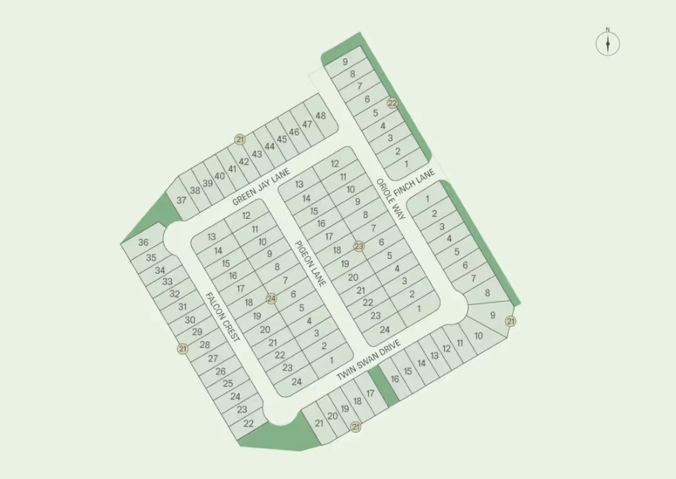 Dove Song site plan