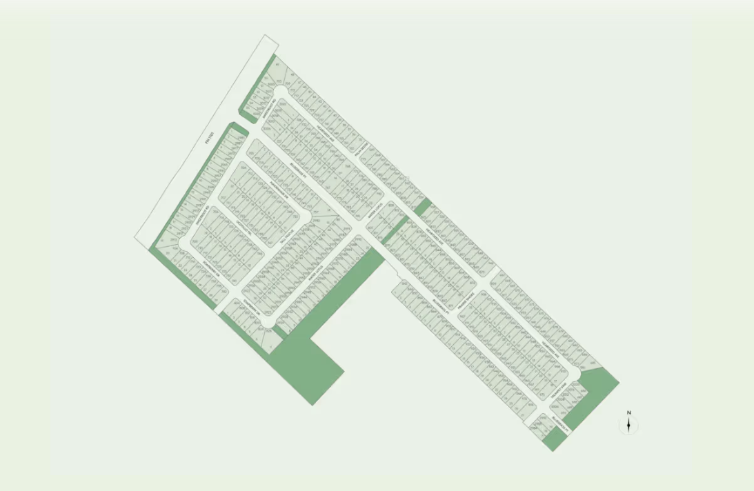 The Overlook at Creekside site plan