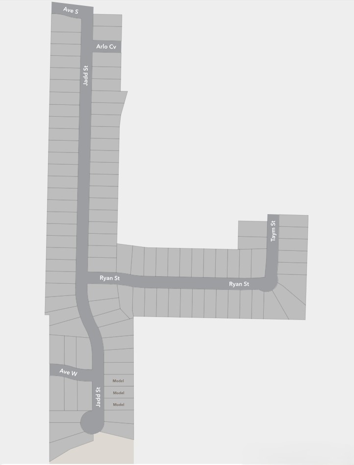 Hidden Trails site plan
