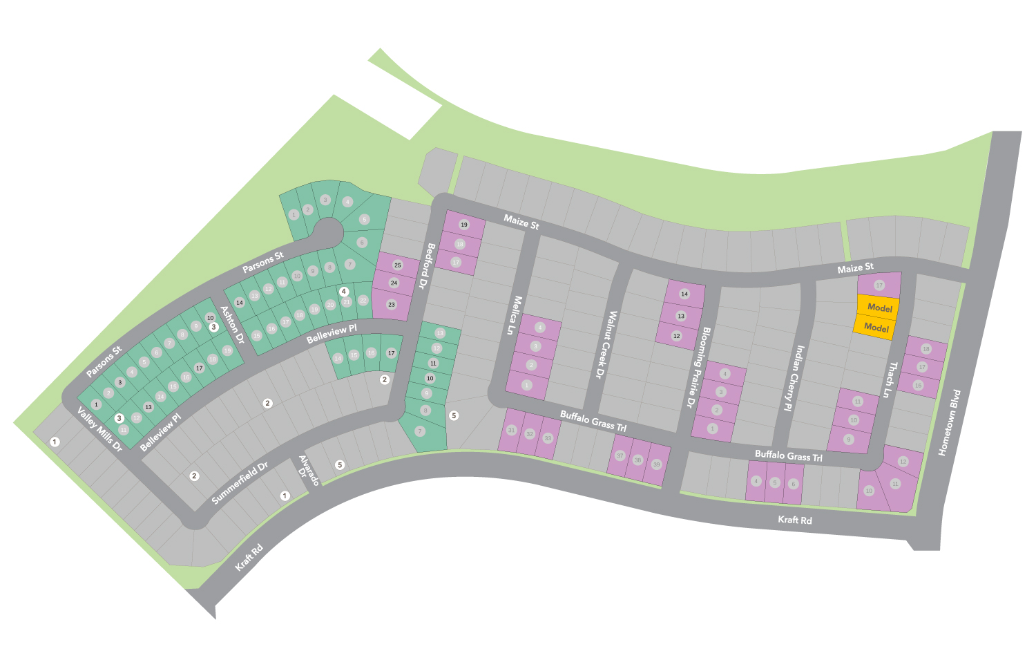 Heartland Signature site plan