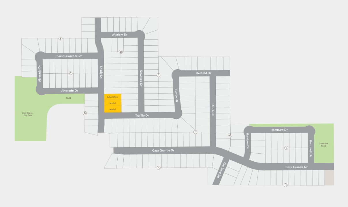 Cottonwood Creek site plan