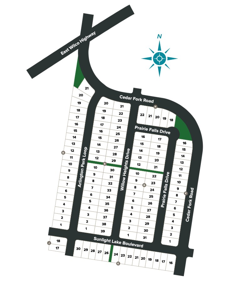 Rolling Glen site plan