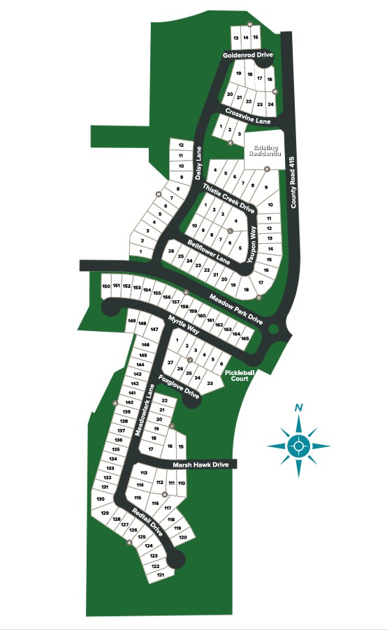 Meadow Park site plan
