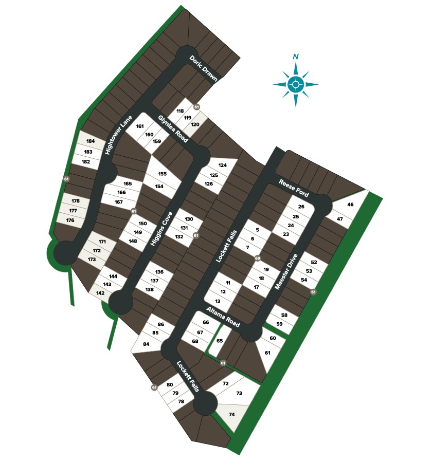 Arcadia Ridge site plan