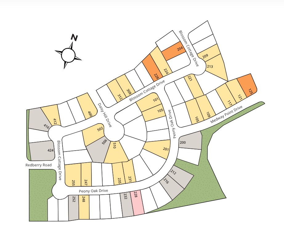 Flora site plan