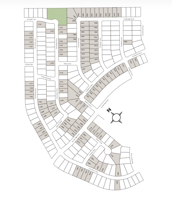 Devonshire site plan