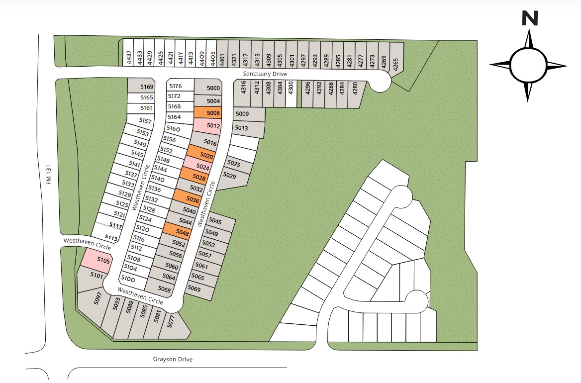 Gateway Village - The Reserve site plan