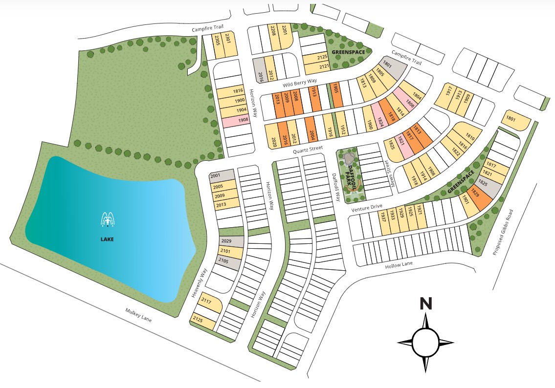 Pecan Square site plan