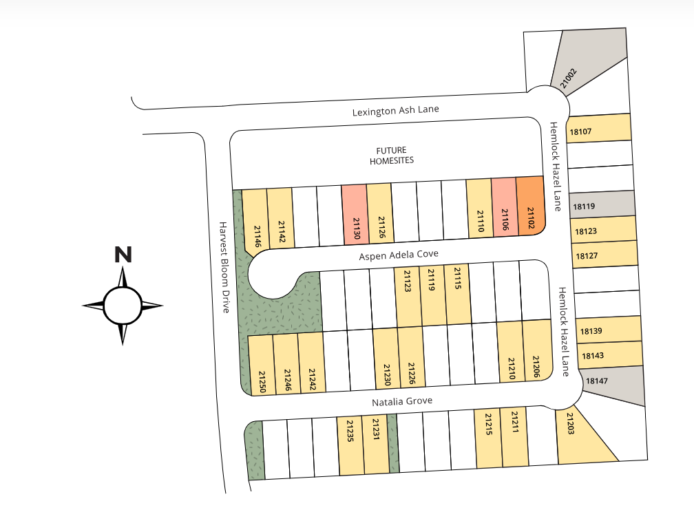 Emory Glen site plan