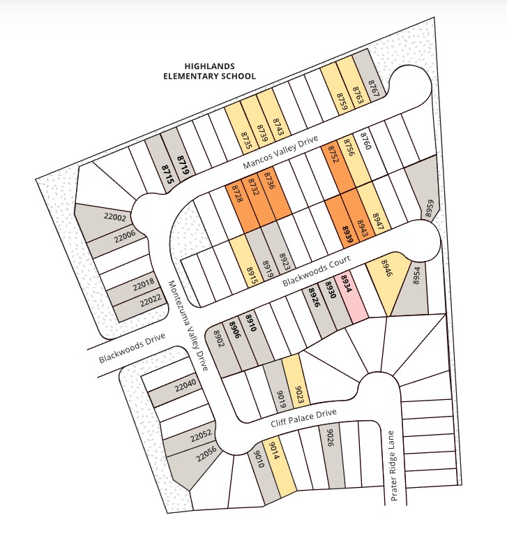 The Highlands site plan