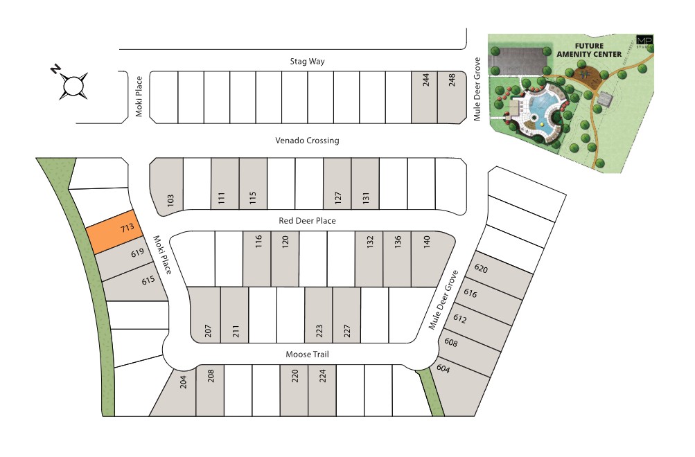 Venado Crossing site plan