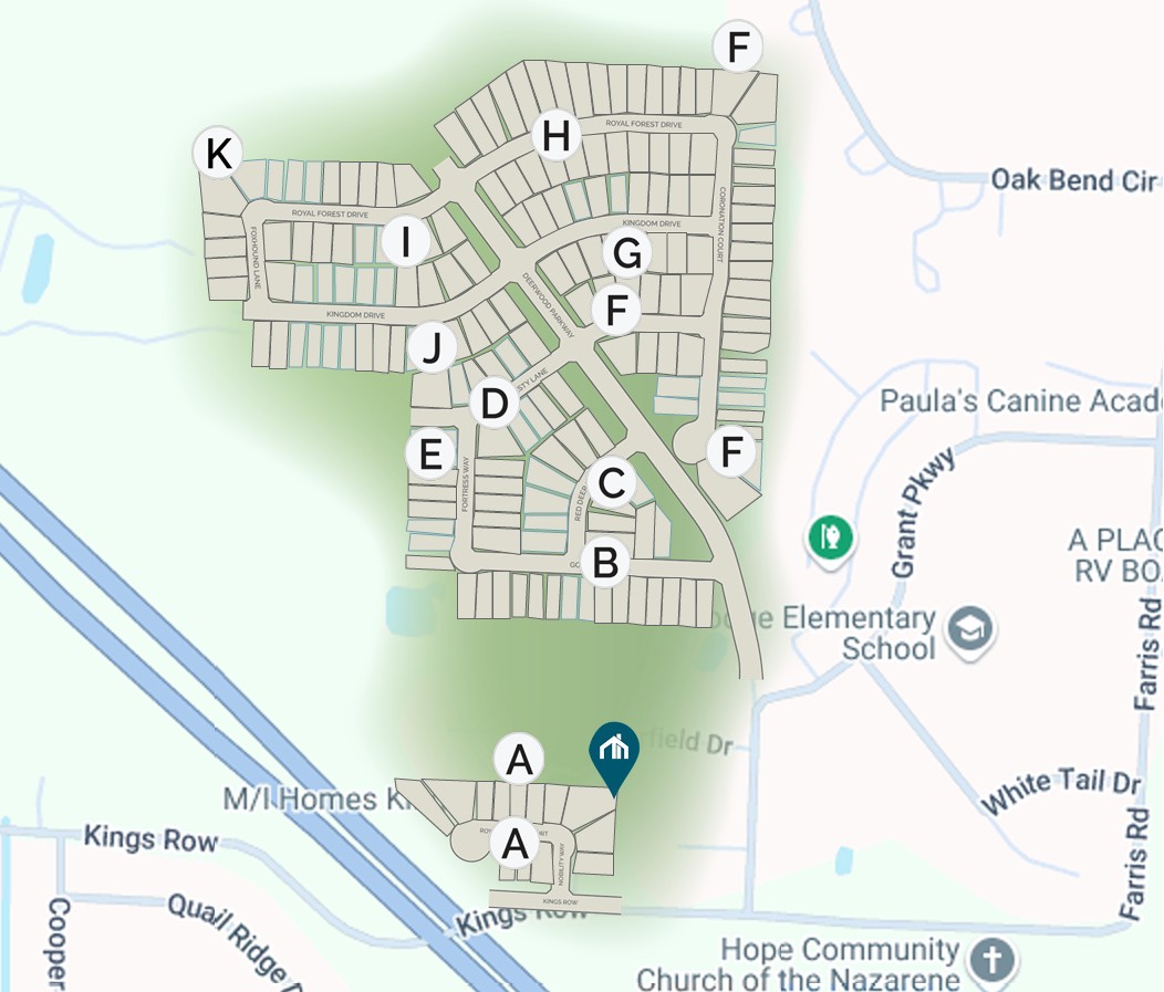 Kings Way site plan