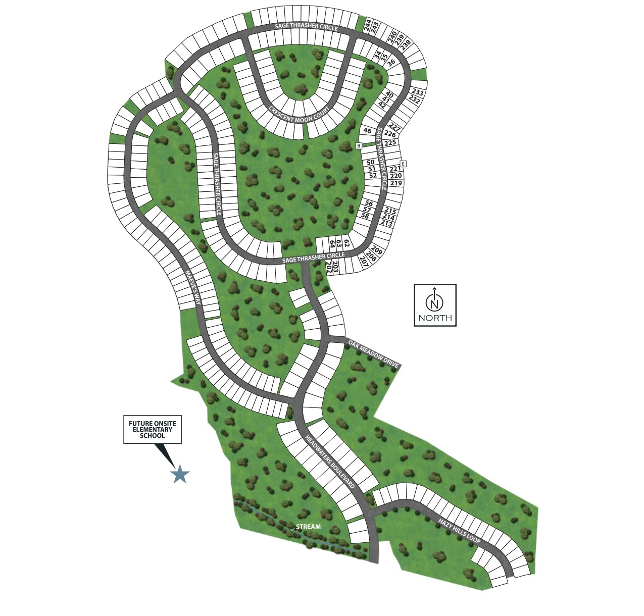 Headwaters site plan
