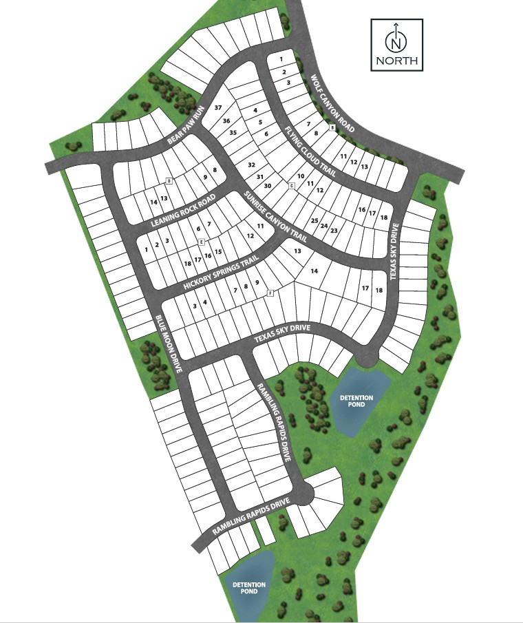 Wolf Ranch West Bend site plan