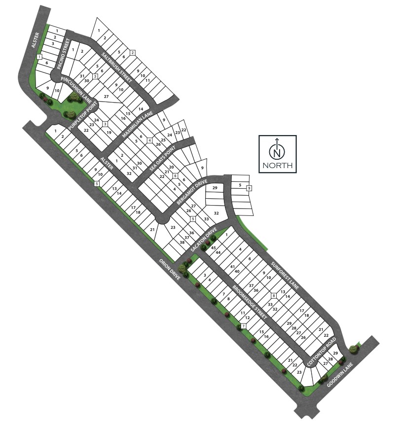 Sunflower Ridge site plan