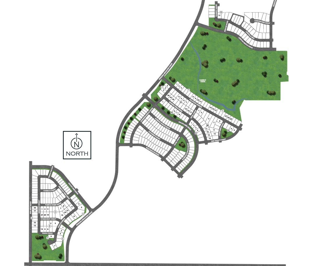 Wildflower Ranch site plan