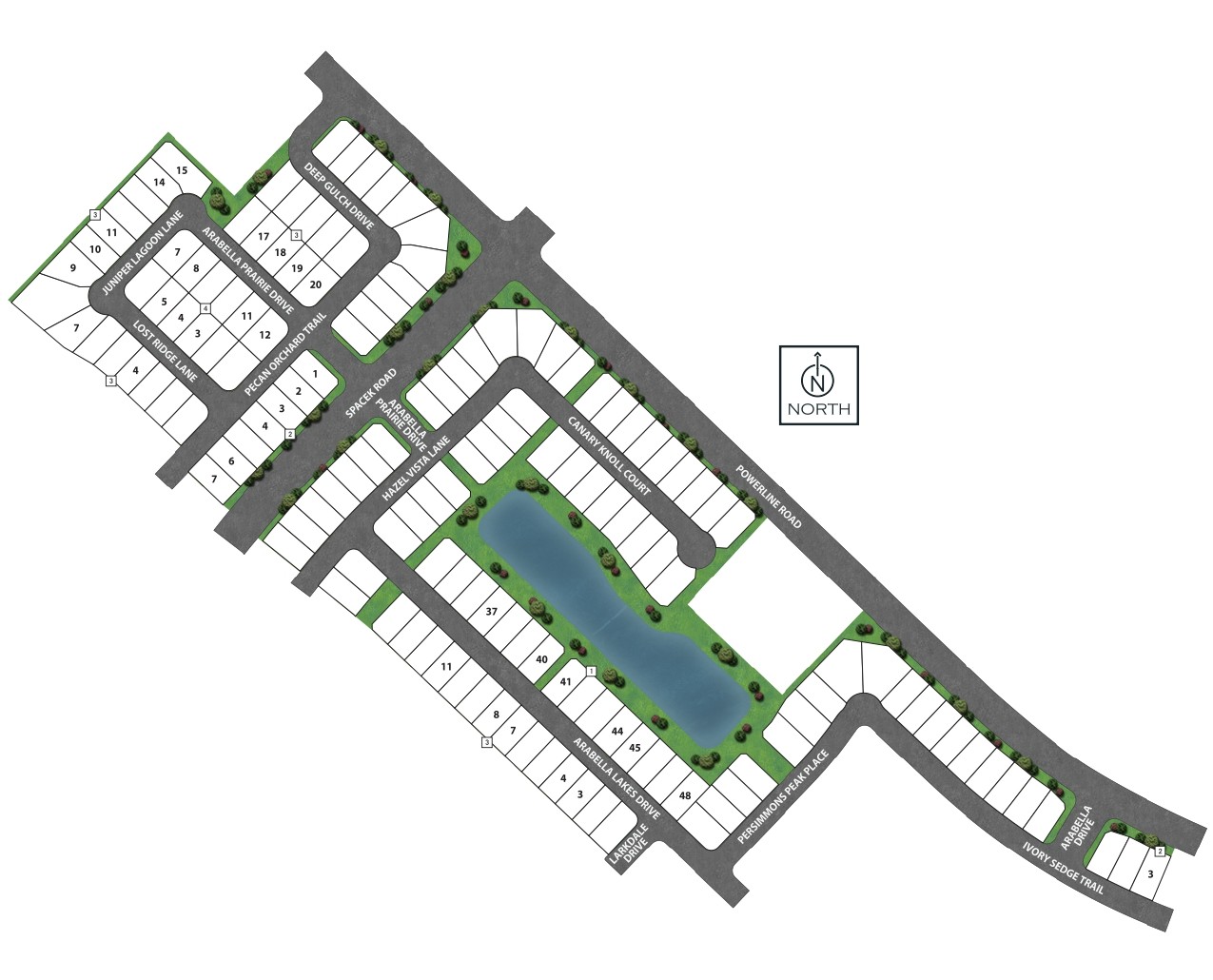 Arabella on the Prairie site plan