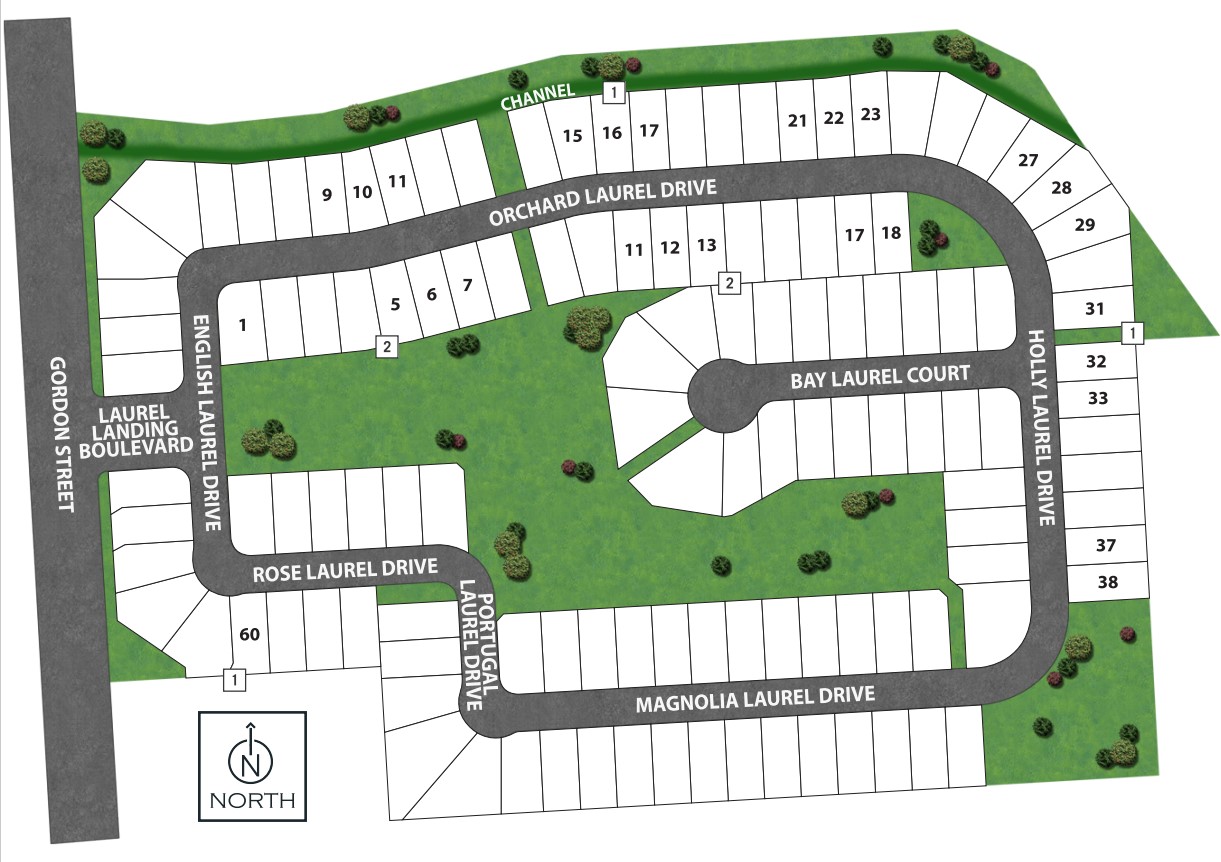 Laurel Landing site plan