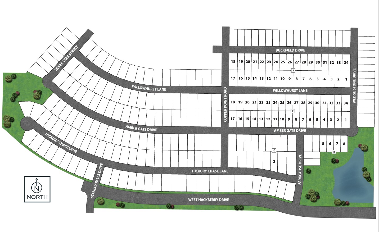 Meadow Vista site plan