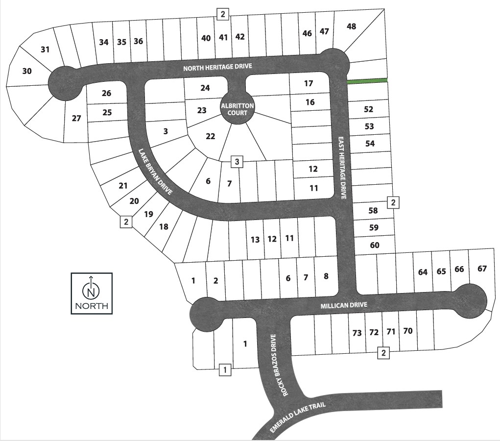 River Ranch Trails site plan