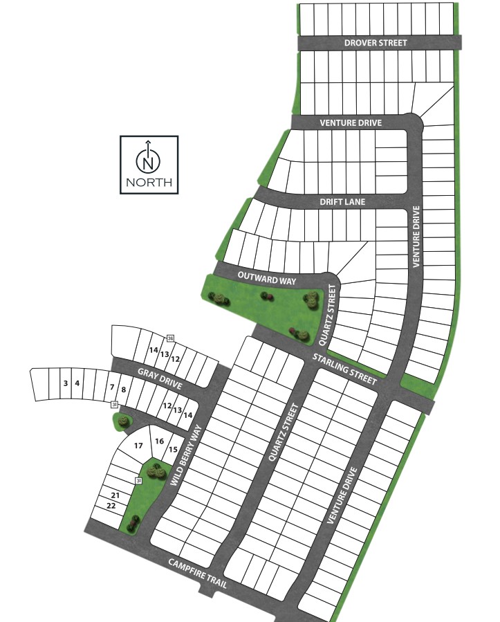 Pecan Square 40' site plan