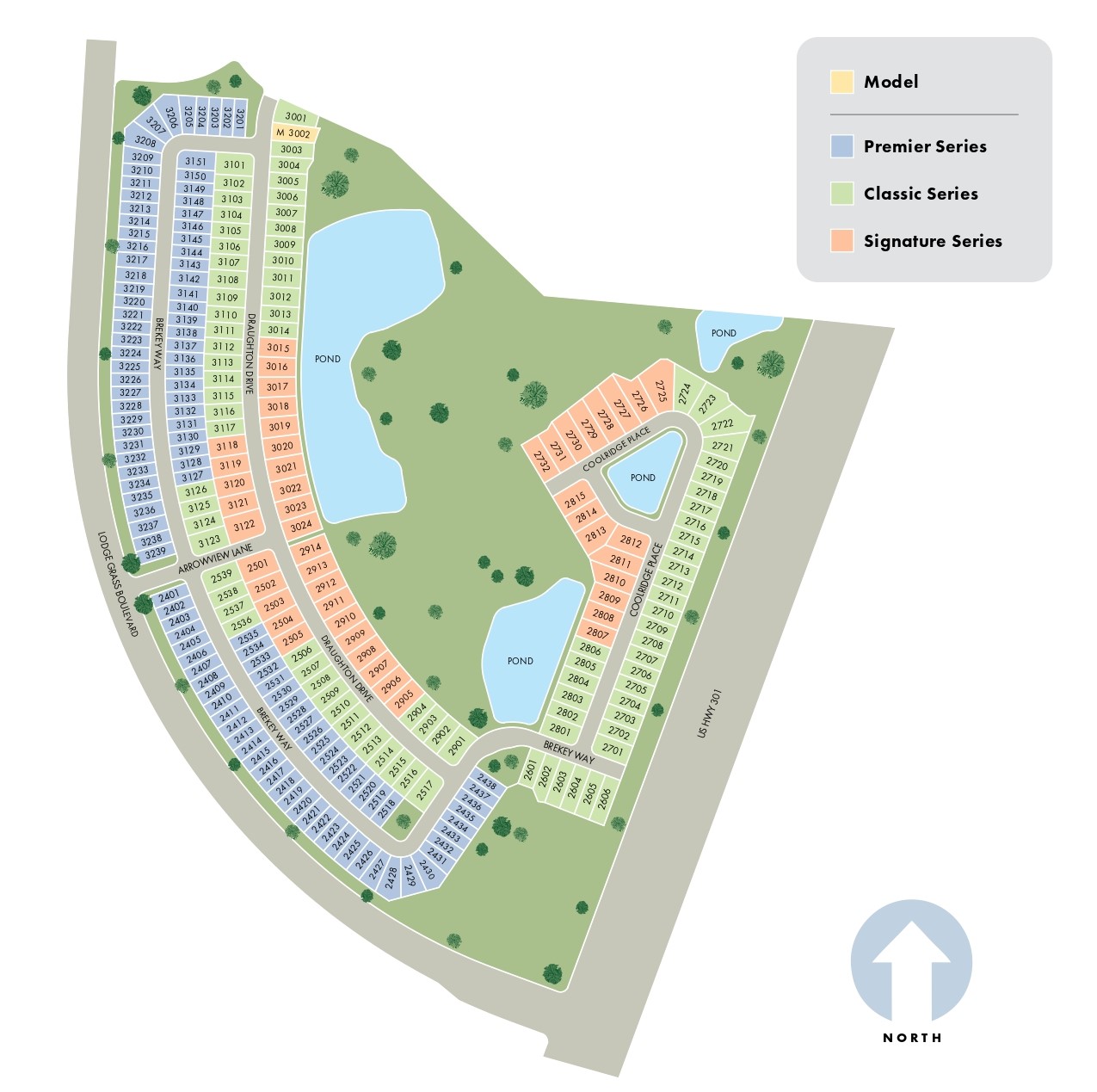 Two Rivers site plan