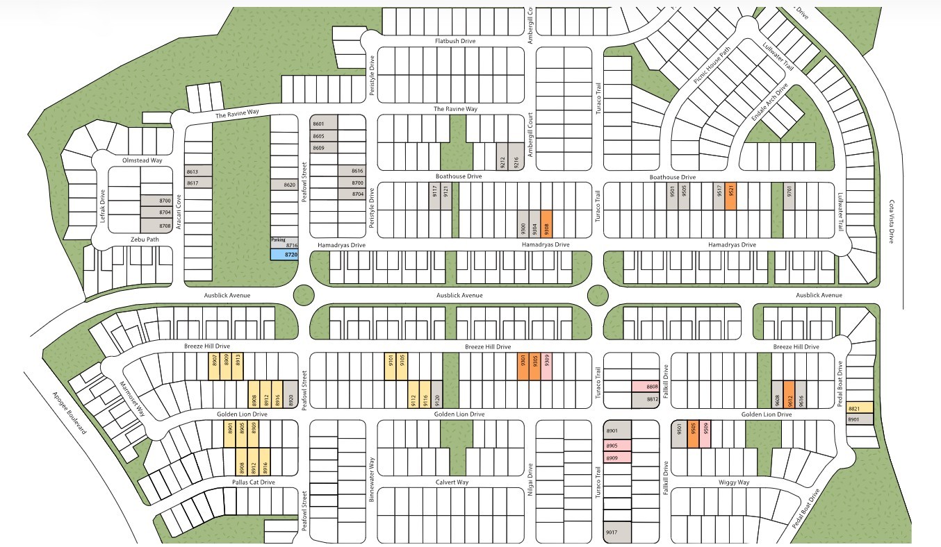 Easton Park site plan