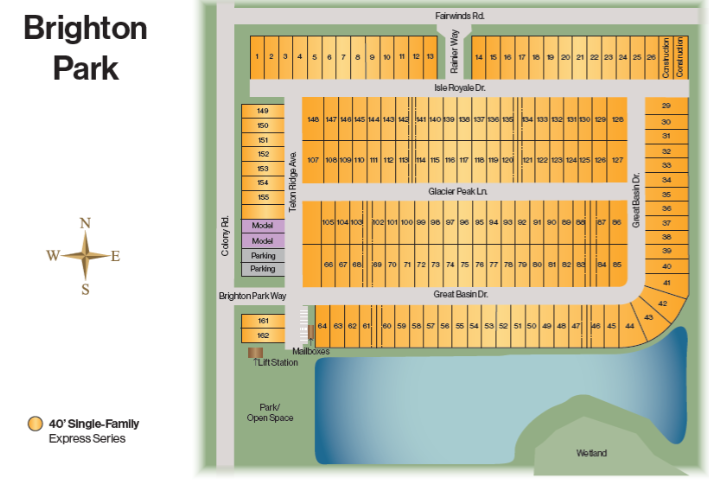 Brighton Park site plan