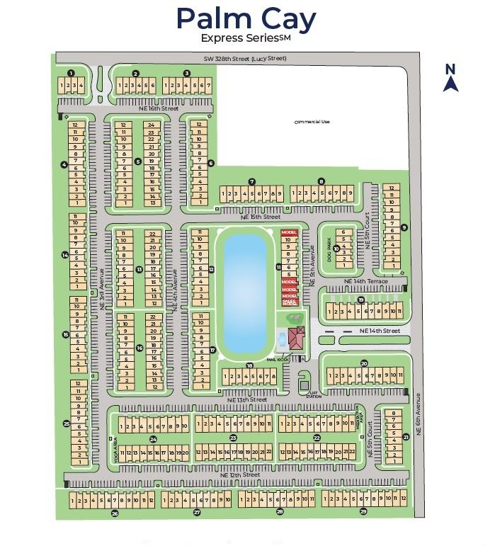 Palm Cay site plan