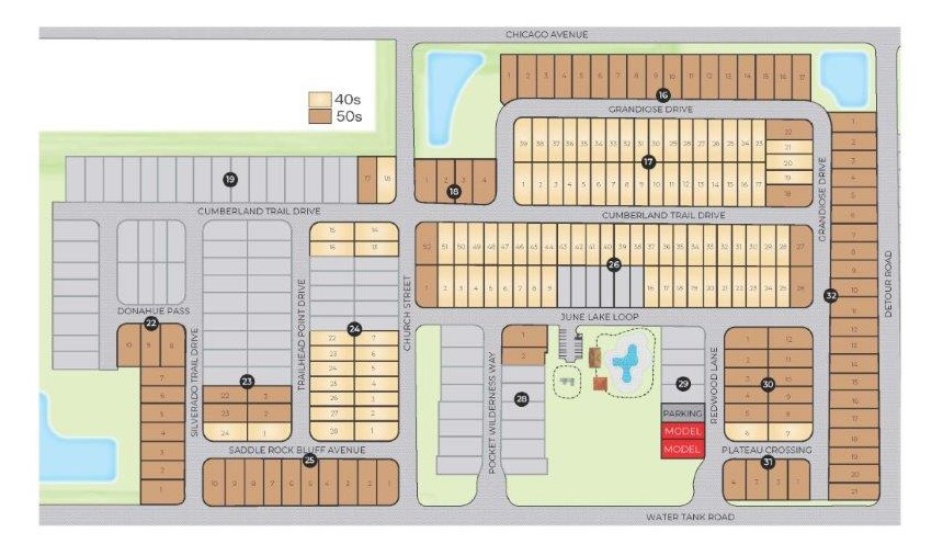 Hamilton Bluff site plan